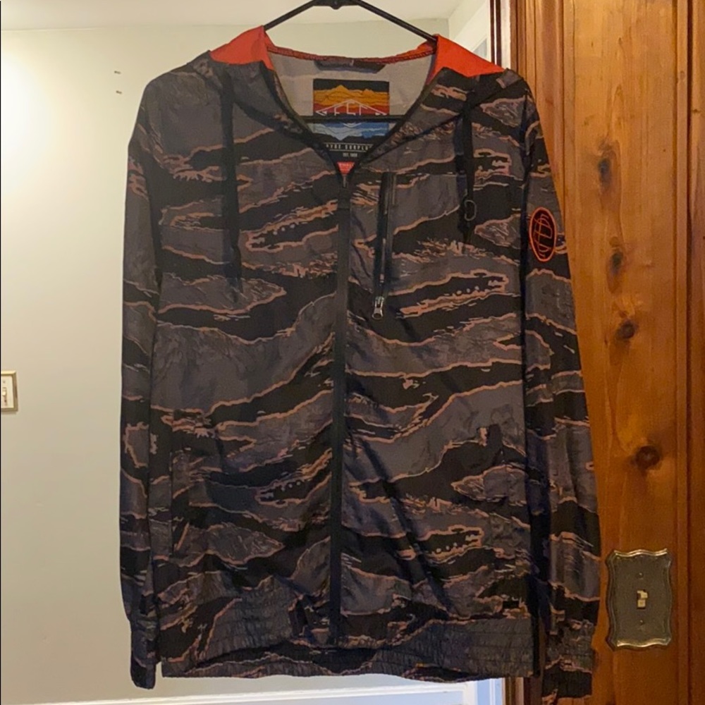Empyre  Tiger Camo Windbreaker